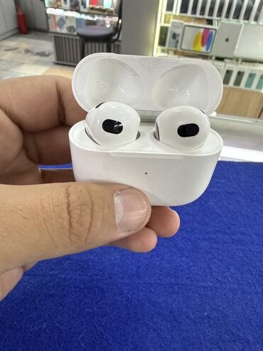 купить один наушник аирподс: Каптама, Apple, Колдонулган, Электр зымсыз (Bluetooth), Классикалык