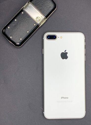 сломаные телефоны: IPhone 7 Plus, Б/у, 128 ГБ, Черный, Защитное стекло, Чехол, Кабель, 100 %