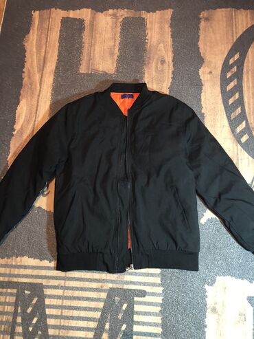 мужская одежда осенняя: Куртка L (EU 40), цвет - Черный