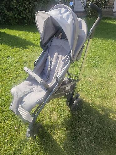 chicco goody: Прогулочная коляска-трость Chicco Lite Way, серый цвет. Основные — 4
