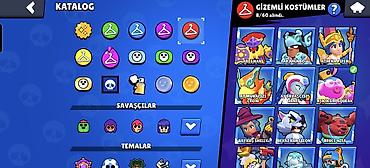 Qızıl alışı: Brawl Stars hesabı satılır 62 K kupa - 101 — 6