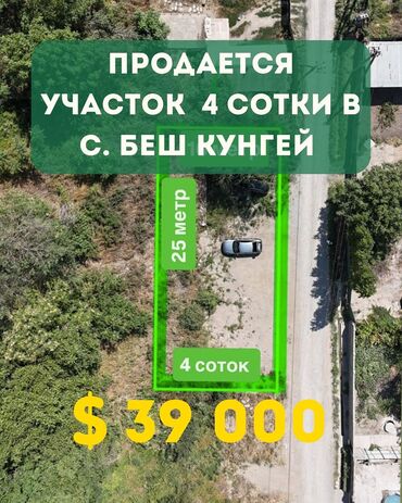 участок дом в селе байтик: 5 соток, Курулуш, Кызыл китеп