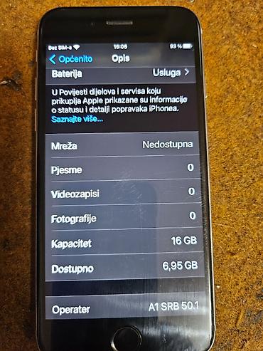 Apple iPhone: Apple iPhone 6s, 16 GB, Space Gray Telefon je potpuno ispravan sa 16 — 2