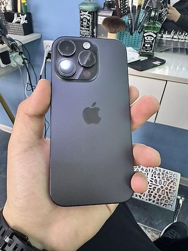 Apple iPhone: IPhone 16 Pro, Б/у, 256 ГБ, Black Titanium, Кабель, Чехол, 90 % — 2