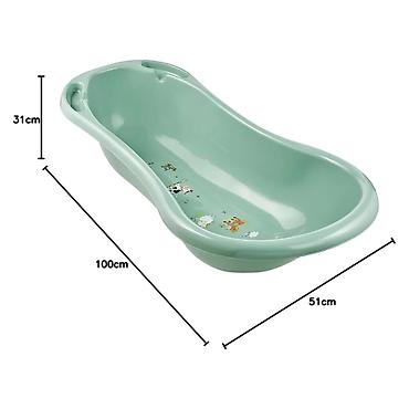 step deka cena: Keeeper Kadica za bebe Funny Farm 100 cm – Nordic Green (Šifra — 2