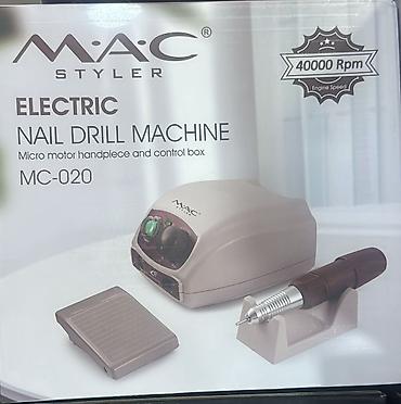 mc buff 12000: M.A.C Styler Electric Nail Drill Machine MC-020 - Peşəkar dırnaq frez — 1