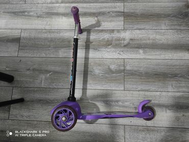 самокат scooter 3в1 божья коровка: Детский самокат, Трёхколёсный, Б/у