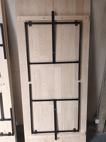 Setovi stolova i stolica: Pivski set 200x90 – drveni sto sa dve klupe. - Dimenzije stola: 200 — 9