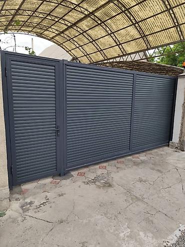 Откатные ворота: Ролл ставни устанавливаются с целью защиты дома от возможного взлома — 7