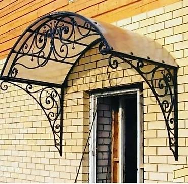 Навесы: Навес, Арочный, Металл, Поликарбонат — 12