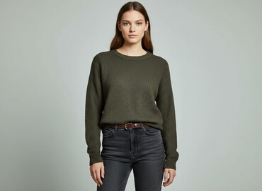 sweter z lisem house: House, Sweter damski, rozmiar XS
