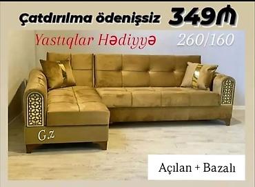 ucuz divanlar: Künc divan, Yeni, Açılan, Bazalı, Parça, Şəhərdaxili pulsuz çatdırılma — 2