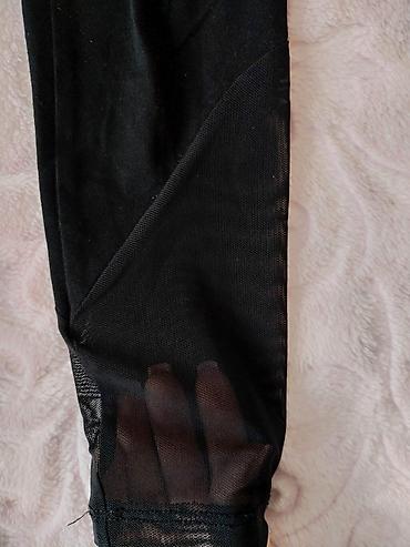 qara şalvarlar: Qızlar üçün qara leggins – LC Waikiki, ayaq hissəsi torludur. *Daha — 2