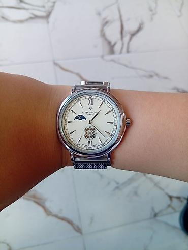 xaç: Patek Philippe tərzində klassik kişi qol saatı - Korpus: parlaq — 1