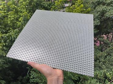 Игрушки: 🟥🟨Серые пластины LEGO (оригинал). 48×48 - Формат: квадратные базовые — 3