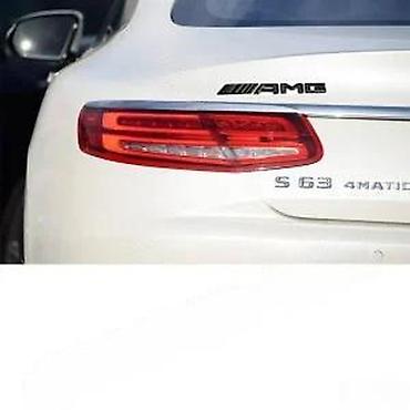 startno oruzje: Amg znak natpis za gepek - metalni. Samolepljiv znak Mercedes AMG. ✨ — 10