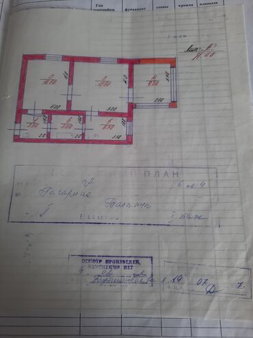 продам дом срочно бишкеке: 2 комнаты, 50 м², 106 серия, 1 этаж, Косметический ремонт