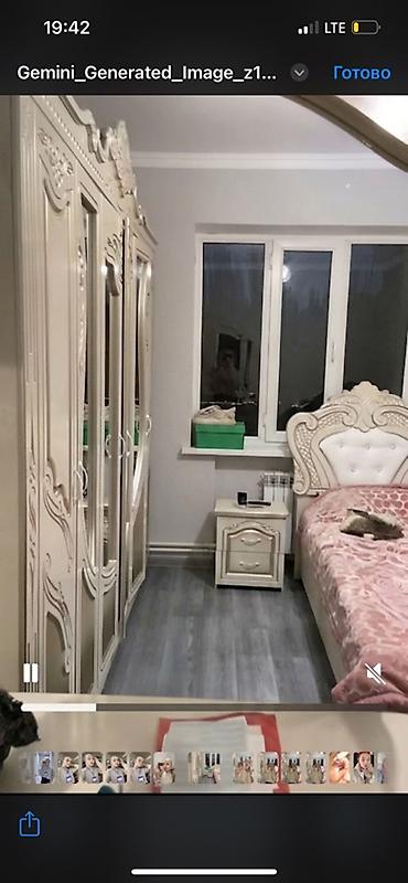 комтер: Спальный гарнитур в классическом стиле, цвет айвори с резным декором — 2