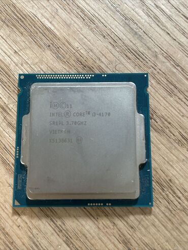 Modemlər və şəbəkə avadanlıqları: Prosessor Intel Core i3 İ3 4170, 3-4 GHz, 2 nüvə, İşlənmiş
