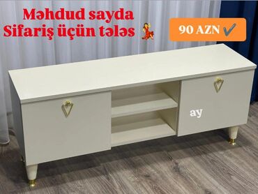 голландская мебель: Ayb🖥️ TV Altlığı ✔️ Əldə hazır 📏 Ölçü: 120 × 52 × 35 💰 Qiymət: 90 AZN