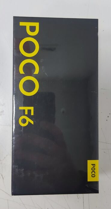 Poco: Poco F6, 512 GB, rəng - Qara, Sensor, Barmaq izi, Face ID