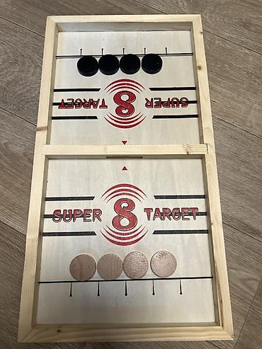 stick game: Настольная игра Pucket Game (Super 8 Target) В хорошем состоянии, как — 3