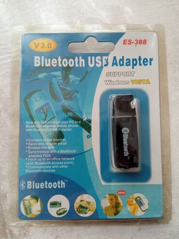 kompüterlər satışı: Bluetooth USB Adapter SATILIR❗ Mehsul yenidir isledilmeyib✅