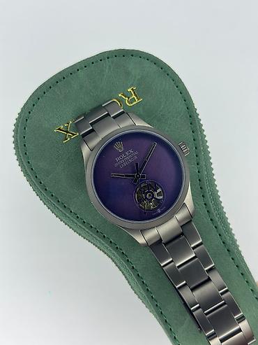 saatlar type 0: Yeni, Qol saatı, Rolex, rəng - Qara — 3