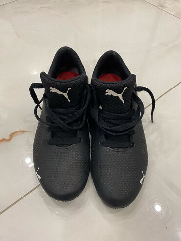 puma обувь: Мужские кроссовки, 40.5, Puma, Б/у, цвет - Черный, Самовывоз