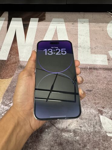 цены на бу айфоны: IPhone 14 Pro Max, Колдонулган, 256 ГБ, Deep Purple, 88 %