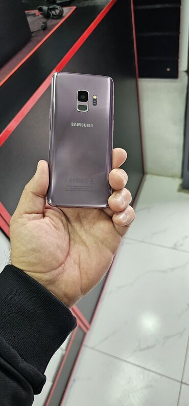 Мобильные телефоны и аксессуары: Samsung Galaxy S9, Б/у, 64 ГБ, цвет - Розовый, 2 SIM