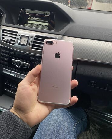 Apple iPhone: IPhone 7 Plus, 128 GB, Rose Gold, Barmaq izi, Simsiz şarj