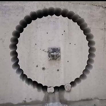 Beton işləri: Beton kəsmə–deşmə xidməti - Dəmirsiz və armaturlu betonun kəsilməsi — 6