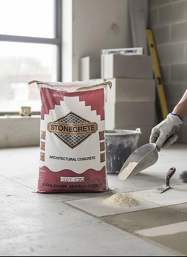 posteljine: STONECRETE Architectural Concrete – Colour Hardener (Light Cream) - — 1