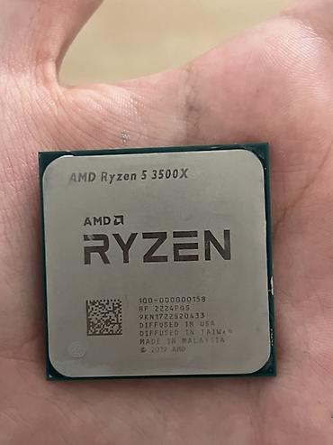 ryzen 5 5600: Prosessor AMD Ryzen 5 3500X, 3-4 GHz, 6 nüvə, İşlənmiş — 1