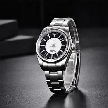 Ručni satovi: Pagani Design PD-1764-Bela-Rolex Oyster Perpetual-Seiko meh Potpuno — 18