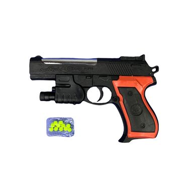 игрушечный пистолет: Пистолет с пульками + лазер [ акция 50% ] - низкие цены в городе!