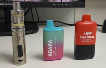 yağ vape: Hər 3 ü satılır.12000 tüstü olanı 1 həftədir almışam filterin