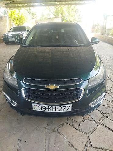 mator 80cc vəlo: Chevrolet Cruze: 1.5 l | 2015 il 18000 km Sedan — 1