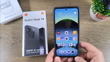 телефоны редми нот 9: Redmi, Redmi Note 14, Б/у, 128 ГБ, цвет - Черный, 2 SIM
