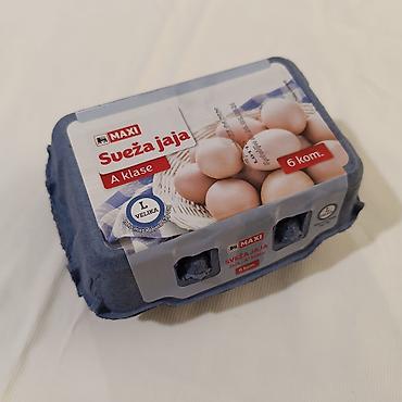 lidl rende: Kartonske kutije ( ambalaža) za pakovanje jaja. ---Kapaciteta 6 — 1