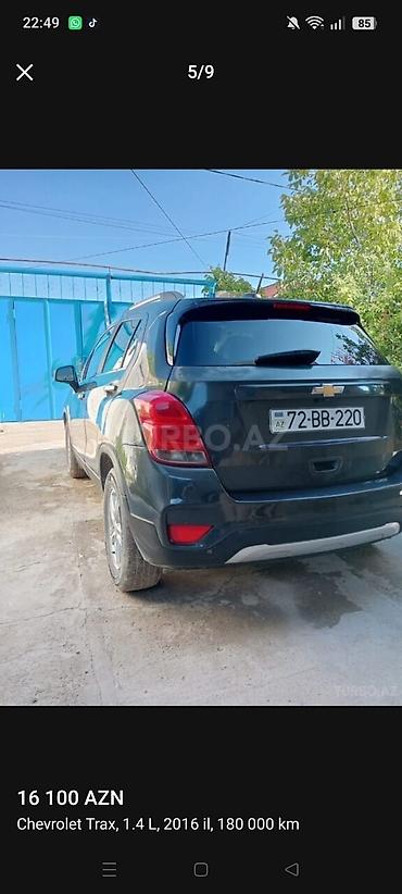 Chevrolet: Chevrolet Tracker: 1.4 l | 2016 il 190000 km Krossover — 3