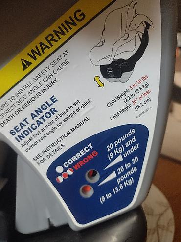 Autosedišta: Auto sedište 0-13,6 Kg +isofix baza - Auto sedište donešeno iz — 9