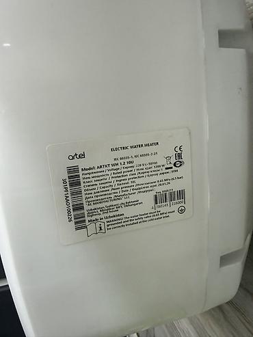 1200: Накопительный водонагреватель Объем бака: До 10 л, Artel, Электрический, Регулятор температуры, Эмалированная сталь, Новый — 2