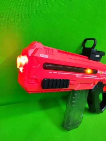 Игрушки: Нерф автомат игрушка детская🔥 Комплектация товара: нерф, аккумулятор — 6