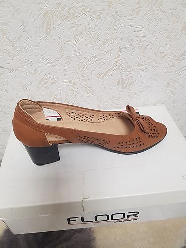foot patch: Туфли, 37, Новый, цвет - Коричневый, Самовывоз — 2