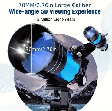 Ovçuluq və balıqçılıq: Professional Astronomik Teleskop F30070 Monokulyar 150x Zoom HD Gecə