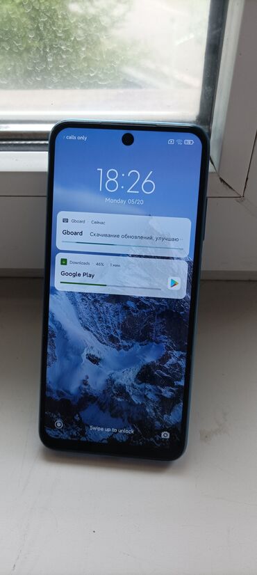 ноте 11: Xiaomi, Redmi Note 11, Б/у, 128 ГБ, цвет - Синий, 2 SIM