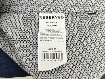 reserved sandaly: Reserved, Chinosy dla mężczyzn, rozmiar L — 4