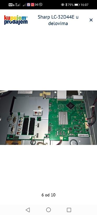 Aksesoari za TV i video: Sharp LC-32D44E – delovi za TV Dostupni originalni moduli i — 6